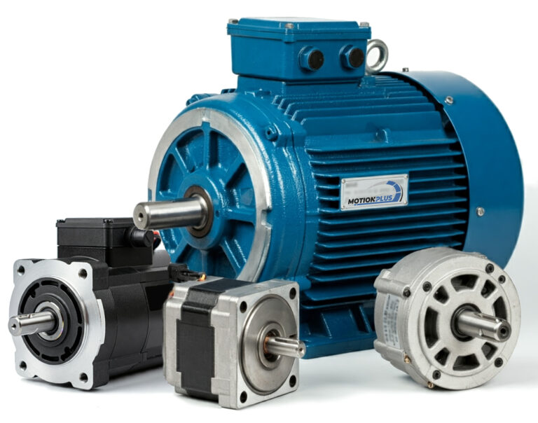 What is the most common type of industrial motor